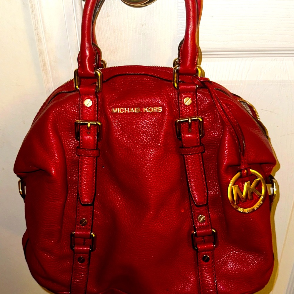 Michael Kors Bedford Bowling Leather bag